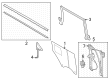 Diagram for Ford Bronco Window Regulator - M2DZ-7827008-A