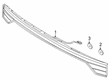 Diagram for Lincoln Aviator Bumper Reflector - LC5Z-13A565-B