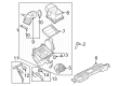 Diagram for Ford Escape Air Filter Box - LX6Z-9600-F