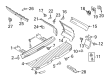 Diagram for 2022 Ford E-Transit Bumper - KK4Z-16758-CC