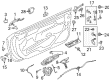 Diagram for Ford Mustang Door Latch Assembly - FR3Z-63264A26-C