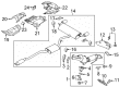 Diagram for Ford Catalytic Converter Gasket - CV6Z-9450-E