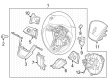 Diagram for Lincoln Aviator Cruise Control Switch - LC5Z-9C888-FA