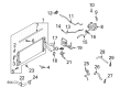 Diagram for Ford Bronco Radiator Hose - MB3Z-8A577-B