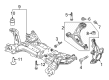Diagram for Ford Escape Axle Beam - LX6Z-5019-P