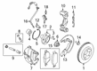 Diagram for Ford Transit Connect Brake Pads - KV6Z-2001-G