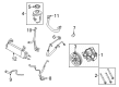 Diagram for 2022 Ford F-250 Super Duty Power Steering Hose - JC3Z-3A719-F