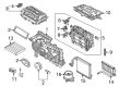 Diagram for Ford Heater Core - LX6Z-19930-B