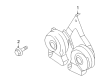 Diagram for Ford Horn - 8C2Z-13832-C