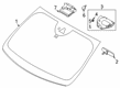 Diagram for 2022 Ford Escape Windshield - LJ6Z-7803100-F