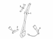 Diagram for 2022 Lincoln Nautilus Seat Belt - FA1Z-58611B09-AQ