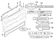 Diagram for Ford F-150 Emblem - ML3Z-9942528-AC