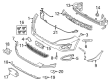 Diagram for Ford Ambient Temperature Sensor - DA8Z-12A647-C