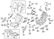 Diagram for 2022 Ford Expedition Seat Cover - JL1Z-7866600-DE