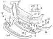 Diagram for Ford Mustang License Plate - PR3Z-17A385-EA
