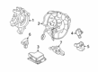 Diagram for Lincoln Nautilus Air Bag Control Module - LA1Z-14B321-C
