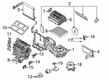 Diagram for Ford Cabin Air Filter - JX6Z-19N619-B