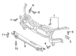Diagram for Ford Transit Radiator Support - NK3Z-8A284-A