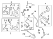 Diagram for Ford F-350 Super Duty Coolant Reservoir - LC3Z-8286-B
