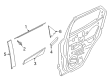 Diagram for Ford EcoSport Door Seal - CN1Z-7425861-G