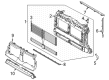 Diagram for 2021 Ford Bronco Sport Air Deflector - LX6Z-8310-K