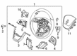 Diagram for Lincoln Aviator Cruise Control Switch - LC5Z-9C888-EA
