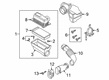Diagram for Ford Explorer Air Filter Box - L1MZ-9G784-D
