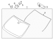 Diagram for 2022 Ford EcoSport Windshield - GN1Z-5803100-AM