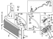 Diagram for Ford A/C Hose - DG9Z-19A834-M