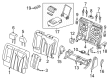Diagram for 2022 Lincoln Nautilus Armrest - LA1Z-5867112-AB