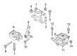 Diagram for Ford SSV Plug-In Hybrid Engine Torque Strut Mount - DG9Z-6068-S
