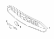 Diagram for 2023 Ford Mustang Grille - JR3Z-8200-DE