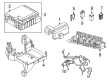 Diagram for Ford F-150 Lightning Relay - JU5Z-14N089-C