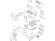 Diagram for Ford Crankshaft - LB5Z-6303-B