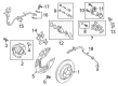 Diagram for Ford Brake Disc - KS7Z-2C026-B