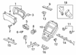 Diagram for Ford Neutral Safety Switch - GN1Z-7H557-C