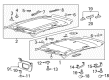 Diagram for 2022 Ford Edge Dome Light - EM2Z-13776-CK