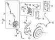 Diagram for Ford F-150 Wheel Bearing - ML3Z-1104-J