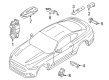 Diagram for 2022 Ford Mustang Car Key - JR3Z-15K601-N