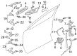 Diagram for Ford Edge Door Latch Assembly - AE8Z-5421813-F
