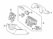 Diagram for Lincoln Nautilus Turn Signal Switch - KA1Z-3F791-FB