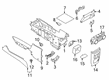 Diagram for Ford Police Interceptor Utility Center Console Base - LB5Z-78044B90-A