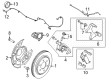 Diagram for Ford F-150 Brake Caliper - ML3Z-2552-A