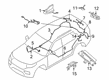 Diagram for 2022 Ford Police Interceptor Utility Antenna Cable - L1MZ-18812-R
