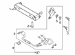 Diagram for 2020 Lincoln Aviator Automatic Transmission Oil Cooler Line - L1MZ-7R081-E