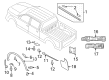 Diagram for 2020 Ford F-250 Super Duty Mud Flaps - HC3Z-16A550-BC