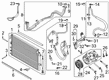 Diagram for Ford A/C Hose - K2GZ-19972-L