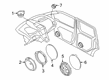 Diagram for 2022 Ford Transit Connect Car Speakers - KT1Z-18808-B