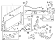 Diagram for Ford Bronco Radiator Hose - MB3Z-8260-N