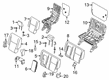 Diagram for Ford Transit Connect Seat Cover - KT1Z-1766600-BH